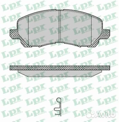 Колодки тормозные дисковые