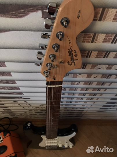 Fender squier affinity stratocaster+orange crush12