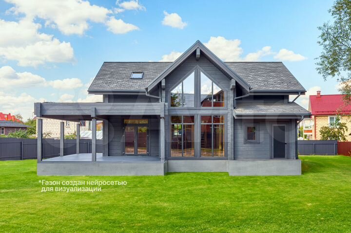 Дом 247 м² на участке 20 сот.