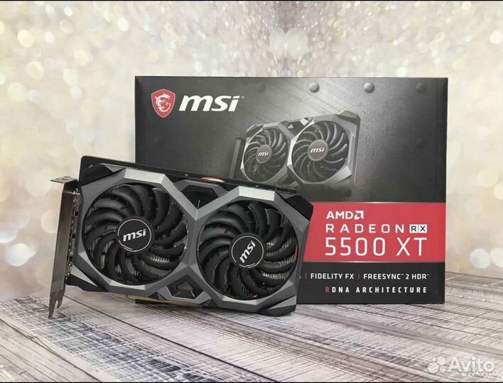 Msi radeon rx 5500 xt
