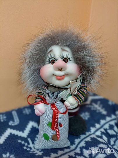 Домовенок авторская игрушка