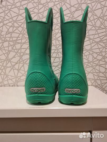 Сапоги crocs детские резиновые