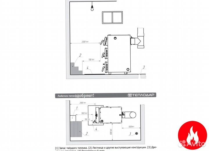 Твердотопливный котел теплодар куппер про-16 (2.0)