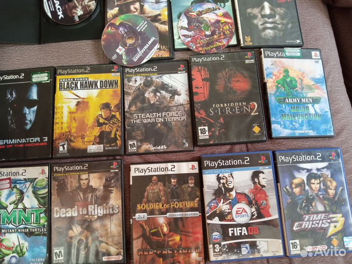 Игры для sony playstation 2 ps2 лицензия