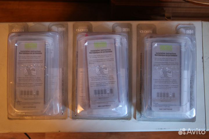 Новые картриджи для плоттера модель CS-C9370(2,4)