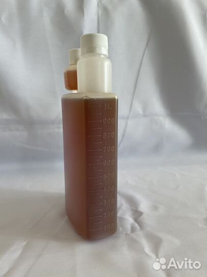 Двухкамерный литровый флакон с дозатором 50 мл