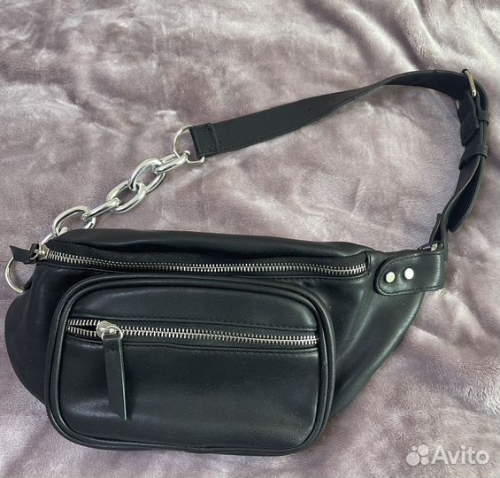 Сумка поясная из эко кожи