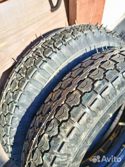 Покрышки на прицеп мотоблока 4 на 10 новые