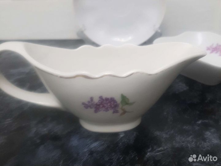 Соусник пиала Сирень Дулево СССР