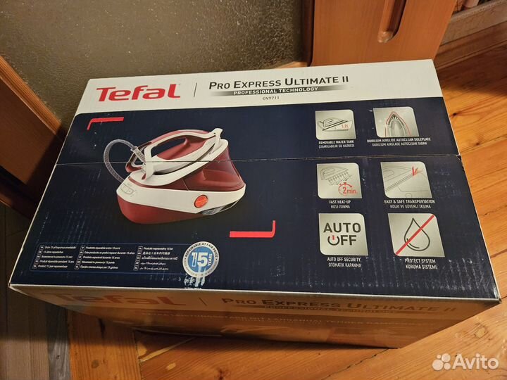 Парогенератор Tefal GV9711E0 новый
