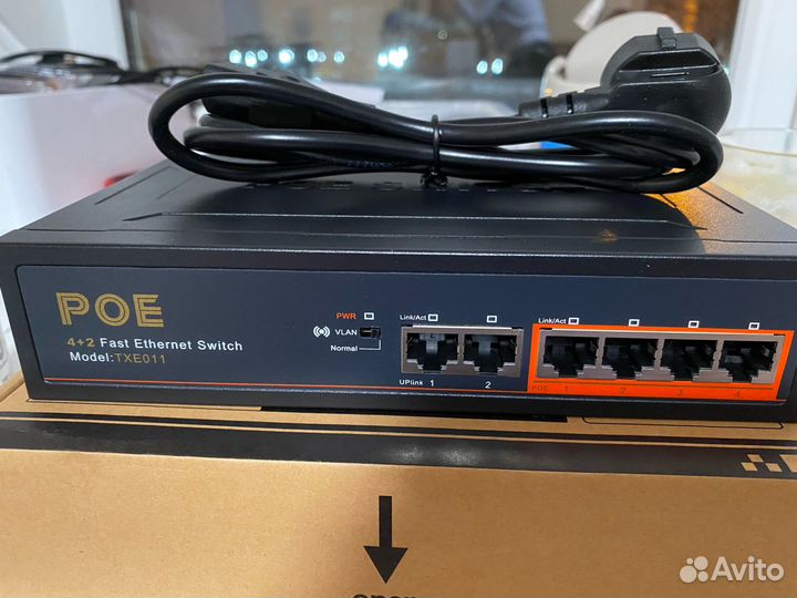 POE коммутаторы на 4+2 и 8+2 и Роутеры ZBT WE-1626