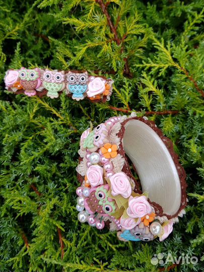 Браслет и заколка