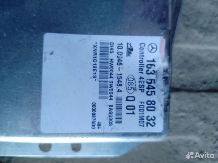 Эбу esp Mercedes Benz m320 w163 рестайлинг 3,2 ат