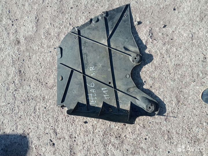 Volkswagen Jetta 6 задний правый пыльник бампера