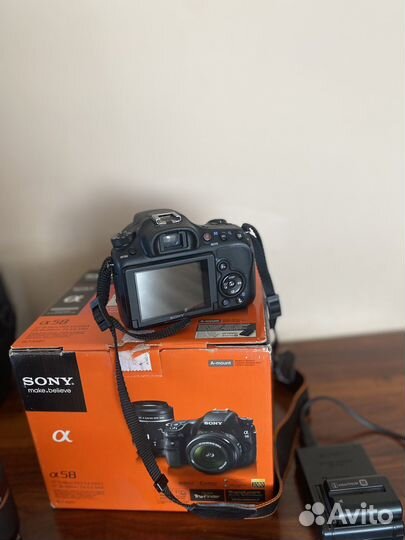 Фотоаппарат sony alpha slt-a58
