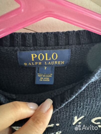 Ralph lauren свитер 7 лет