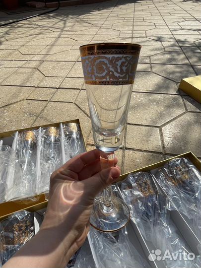 Хрустальные бокалы