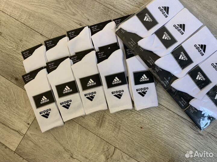 Носки мужские adidas белые