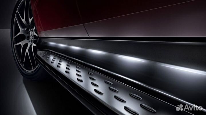 Пороги Mercedes GLE coupe