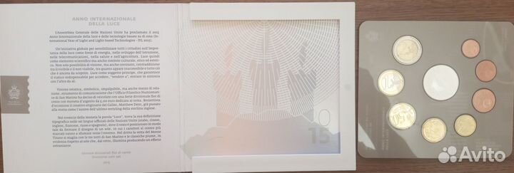 Коллекционные монеты евро Сан Марино