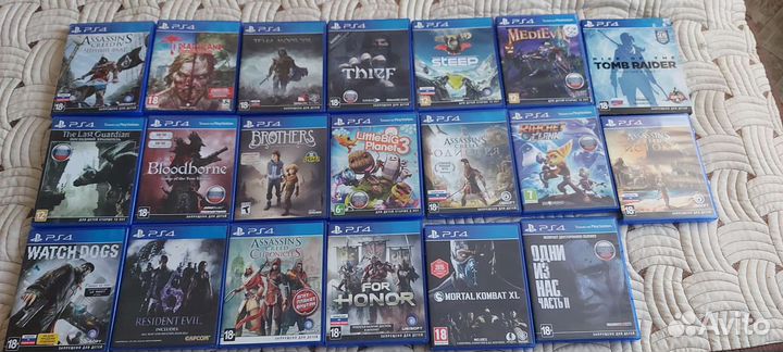 Диски игры для ps4