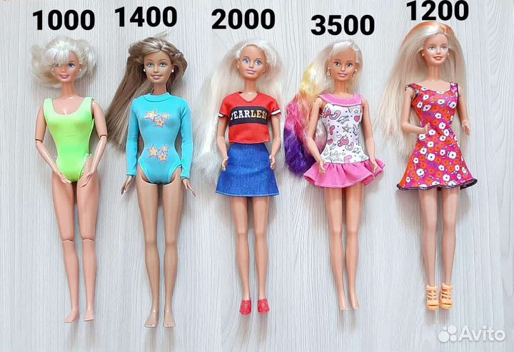 Барби 80-90-00х. Принцессы