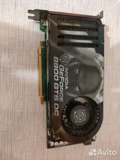 Видеокарта nvidia geforce 8800 GTS