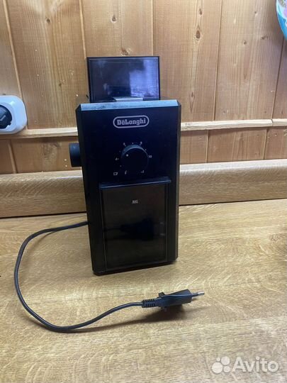 Кофемолка DeLonghi KG 79 110 Вт черный