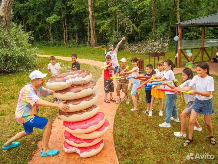 Аниматоры / Пенная вечеринка / Водная битва / Шоу