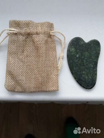 Скребок гуаша(нефрит)