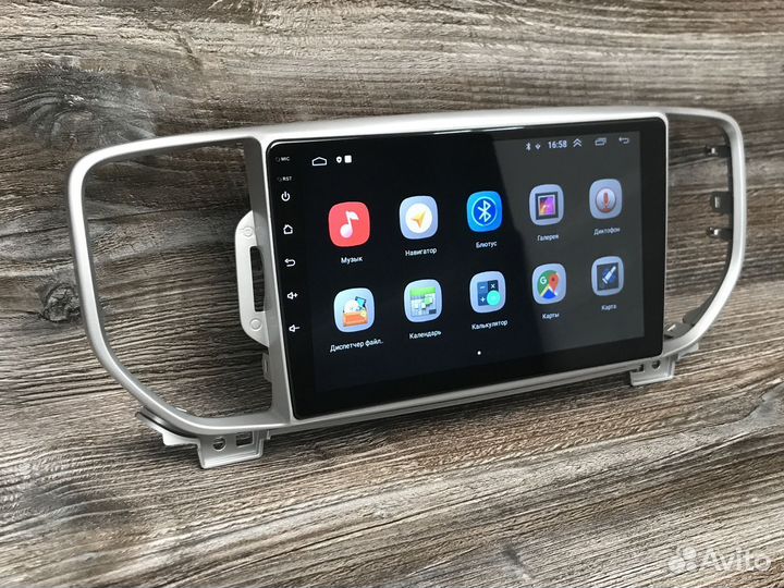 Магнитола на Kia Sportage 4 QL с камерой