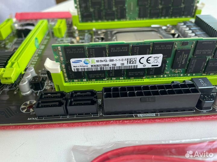 Новый Комплект x79+e5 2650v2+32гб (в наличии)