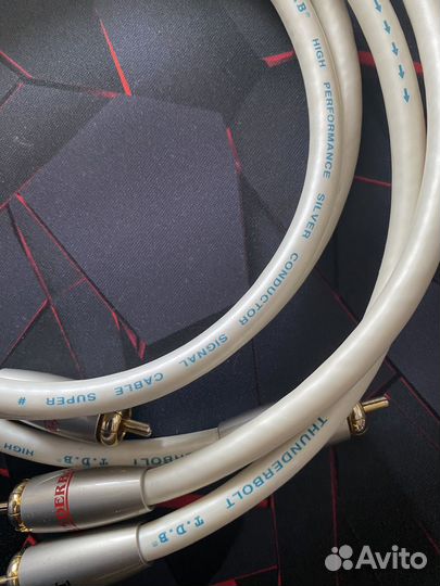 Межблочные/студийные провода, медь/серебро