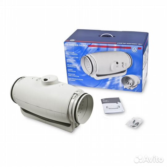 Канальный вентилятор Soler Palau TD-1000/200 Silen