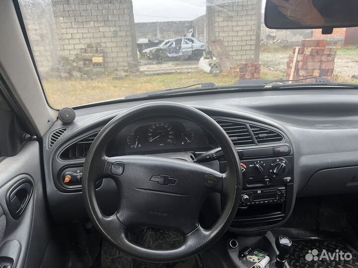 Chevrolet Lanos 1.5 МТ, 2007, битый, 150 000 км