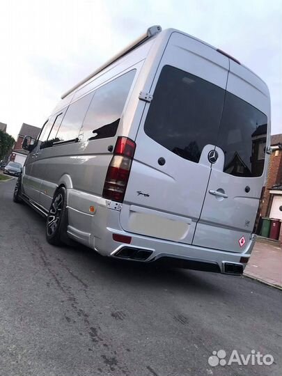 Бампер задний Mercedes sprinter W906 рестайлинг
