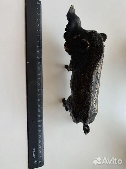 Статуэтка бронза кабан