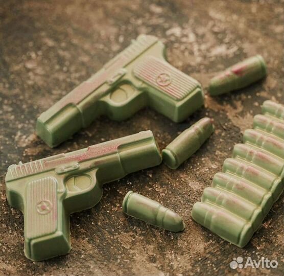 Пластиковая форма Пистолет тт мини