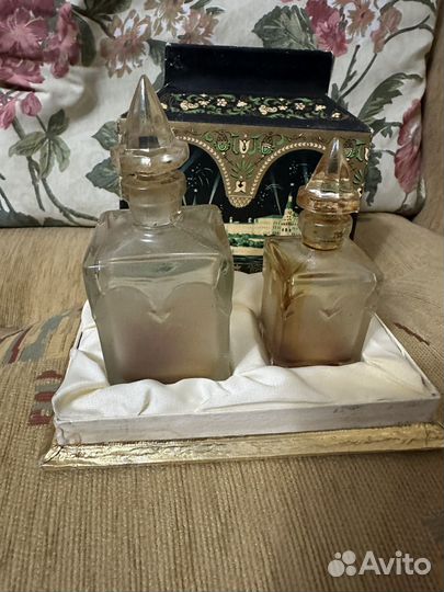 Черный ларец СССР винтаж новая заря