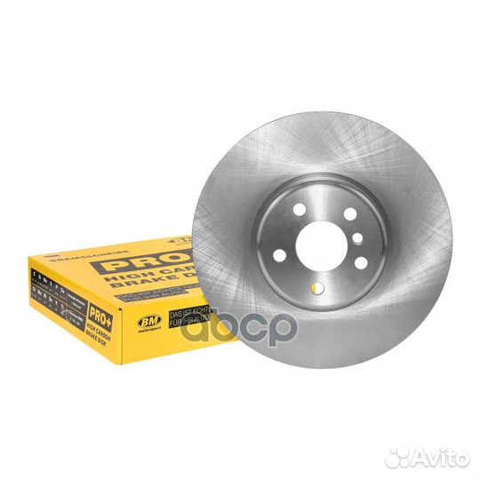 Диск тормозной высокоуглеродистый вентилируемый