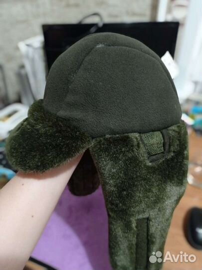 Шапка ушанка военная