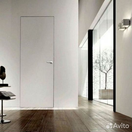 Скрытая дверь под покраску и отделку