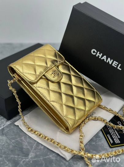 Сумка чехол для телефона Chanel