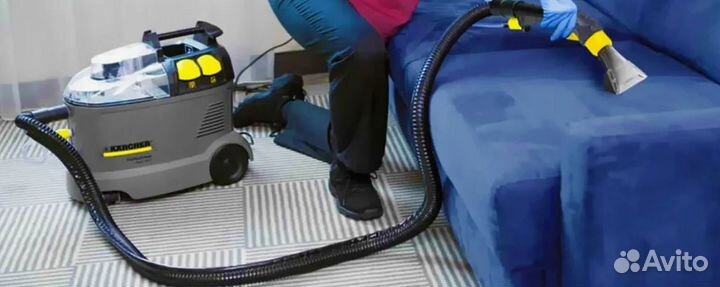 Аренда моющего пылесоса и пароочистителя karcher