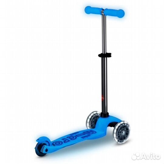 Самокат Mini Micro Deluxe Glow (светящийся) LED ар