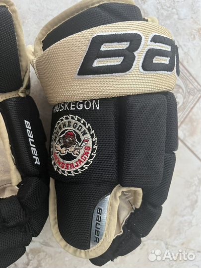 Краги хоккейные bauer cus ds 4-roll team pro - sr