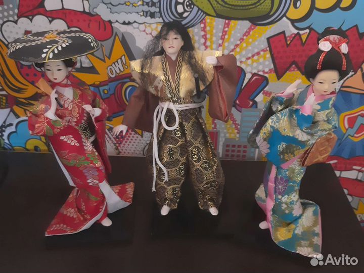 Набор китайских кукол, статуэток