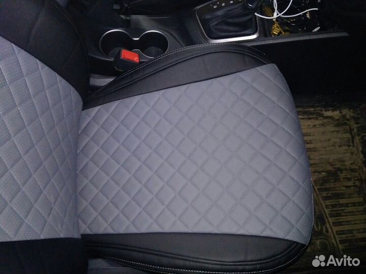 Чехлы из экокожи Hyundai Solaris 2 Автопилот