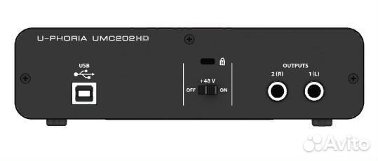 Звуковая карта behringer UMC202HD