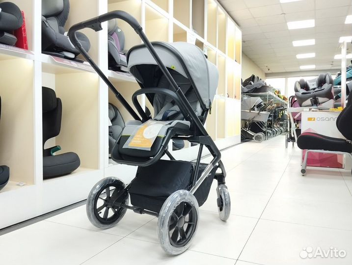 Модульная коляска 3в1 Rant Axiom Grey